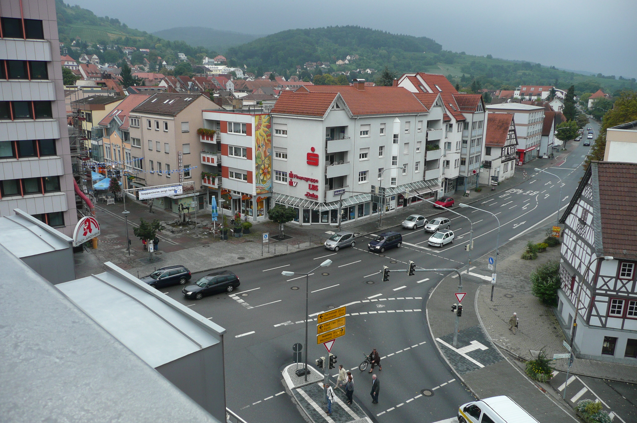 Heppenheim, Postplatz 2010
